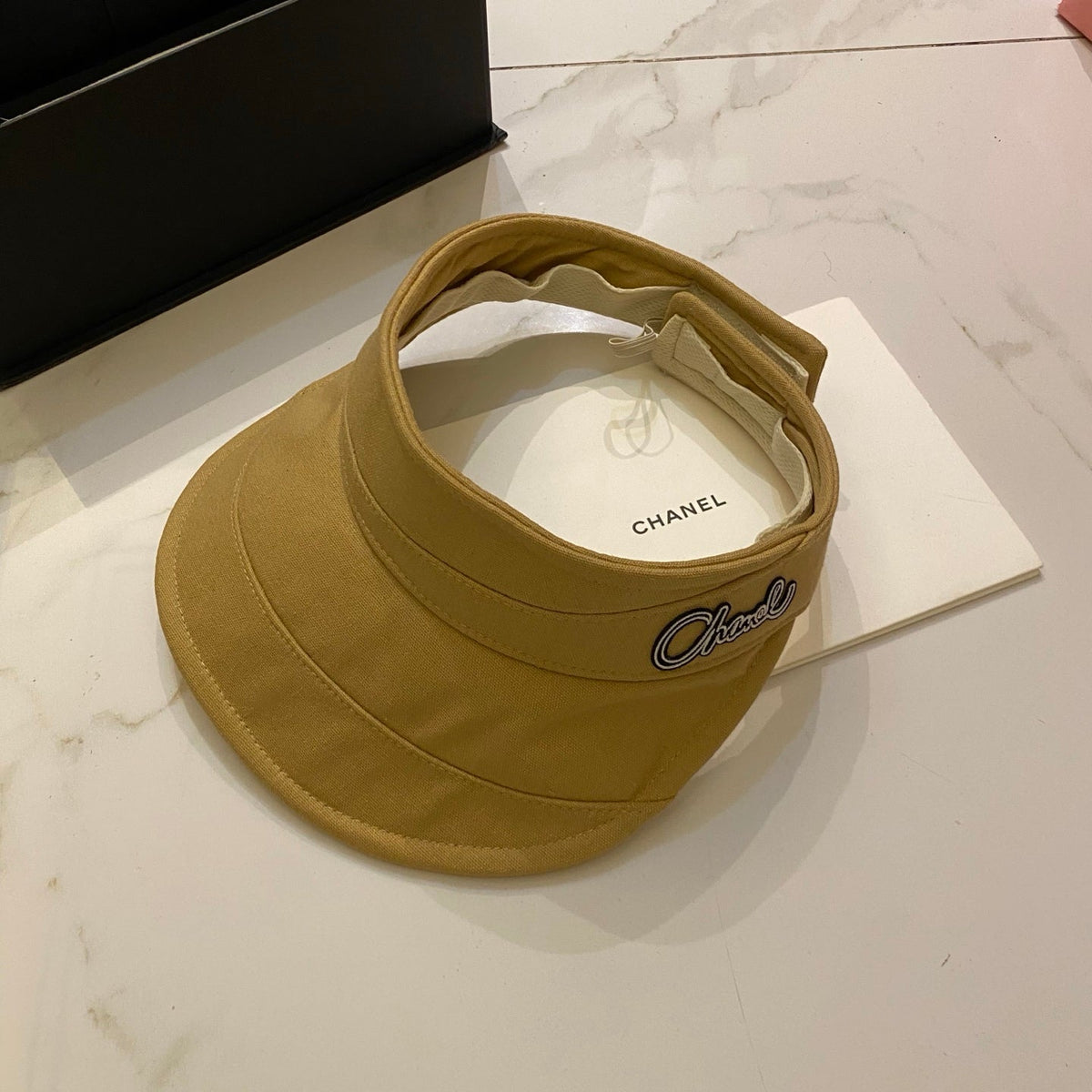 Chanel Cotton Linen Sun Visor